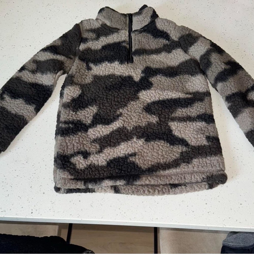 Cozy Camouflage Kids Pullover